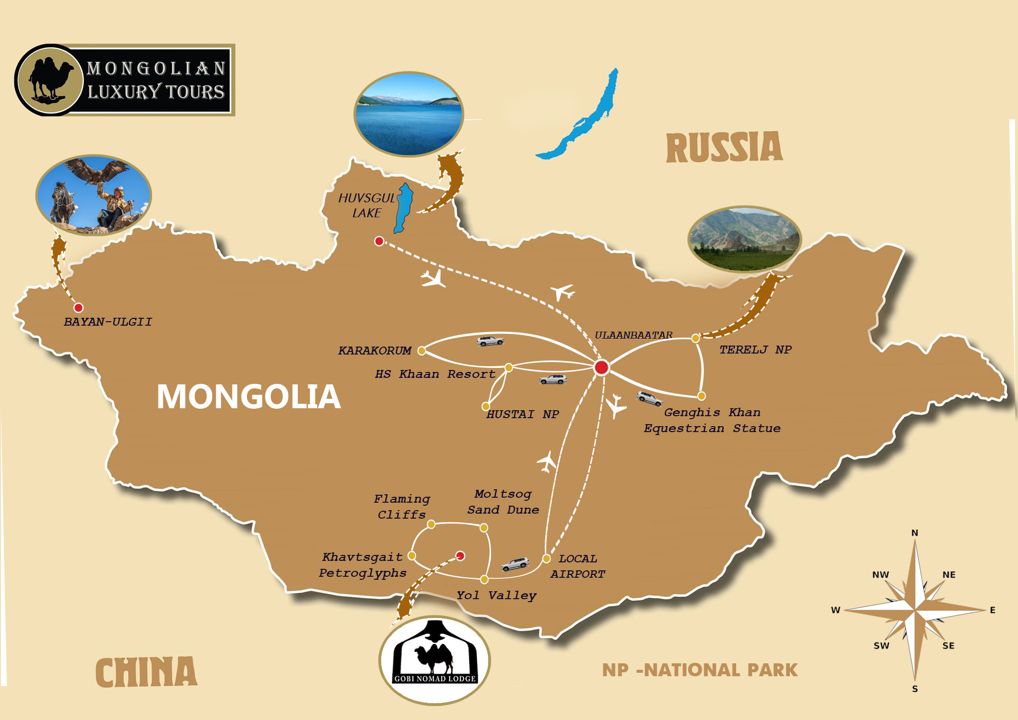 tourist tours mongolia